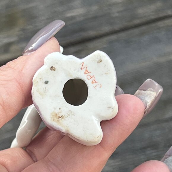 Vintage Cherubs Angel Band Porcelain Figurines Japan Violin & Conductor - Picture 14 of 14